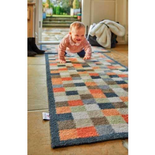 Hug Rug løber - Check 18