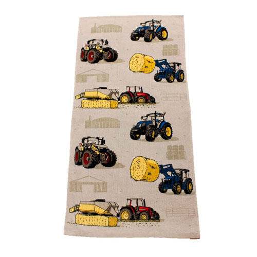 Håndklæde traktor 65 x 130 cm.
