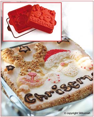 SILIKOMART Silikoneform Jingle Bells