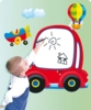 Wallstickers  - Bil med whiteboard tavle
