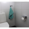 Sølvgrå Cozmic toiletrulleholder til væg