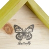 Insekthotel med butterfly motiv