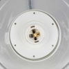 Hængelampe glas med E27 fatning