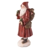 Julemand figur med sæk 17 cm.