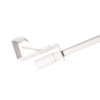 Gardinstang 75-125 cm. - Hvid