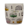 Porcelænskrus med hank - Camping