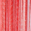 Trådgardin med glimmer - Rød Lurex