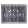 Ecomat Welcome to our home - 45 x 60 cm.