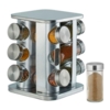 Krydderikarrusel 12 glas - Rustfrit stål