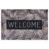 Smudsmåtte Leaves Welcome Beige - 50 x 75 cm.
