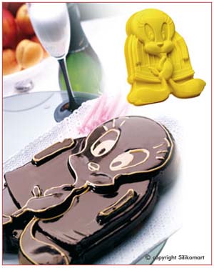 SILIKOMART Silikoneform Tweety
