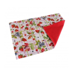 Dækkeserviet - Jordbær