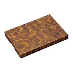 Akacietræ skærebræt i mosaik - 42 x 30 cm.