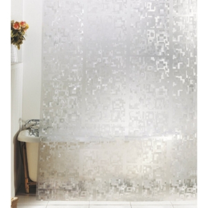 Puzzle - Gennemsigtigt badeforhæng