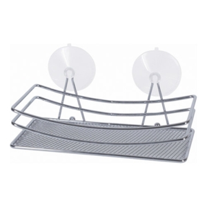 Star brusehylde rektangulær 1-plan - Krom