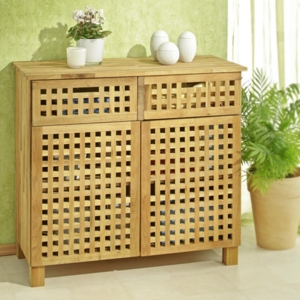 Kommode i valnøddetræ - Gitter design