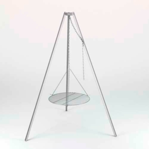 Grillrist med kædeophæng 63 Ø - Rustfrit stål