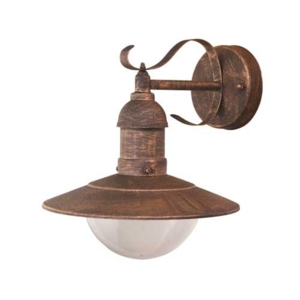 Amrum væglampe - Sort/guld 58 cm.