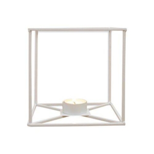 Rami fyrfadsstage - Hvid