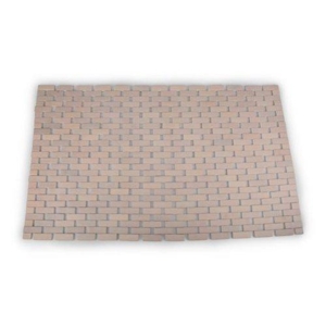 Bambus bademåtte 50 x 80 cm. - Grå