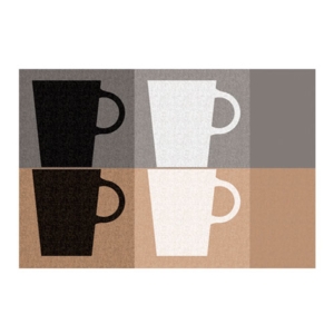 Cups dækkeserviet - Grå