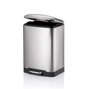 Davino pedalspand 12 L soft close - Rustfrit stål