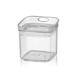 Square opbevaringsbøtte stabelbar - 500 ml.