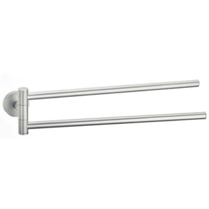 Abramo håndklædeholder til væg - 2 stænger