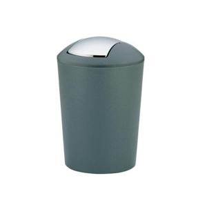 Marta toiletspand vippelåg 5 L - Grå