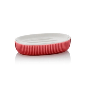 Ava sæbeskål - Hindbær rød