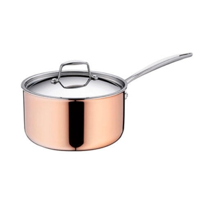 Stratum kobber kasserolle med låg 20 Ø - 2,8 L