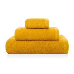 New Plus håndklæde - Mustard