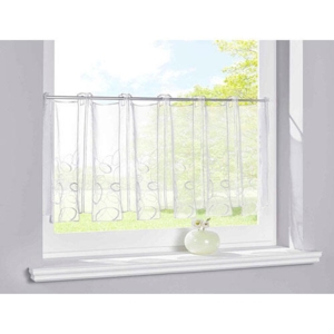 Ada hvid cafegardin 40 x 115 cm.