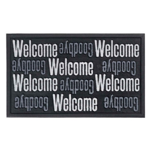 Sorba Welcome/goodbye dørmåtte - 45 x 75 cm.