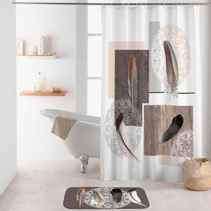 Abana badeforhæng 180 x 200 cm.