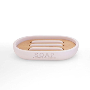 Nature sæbeskål - Lys rosa